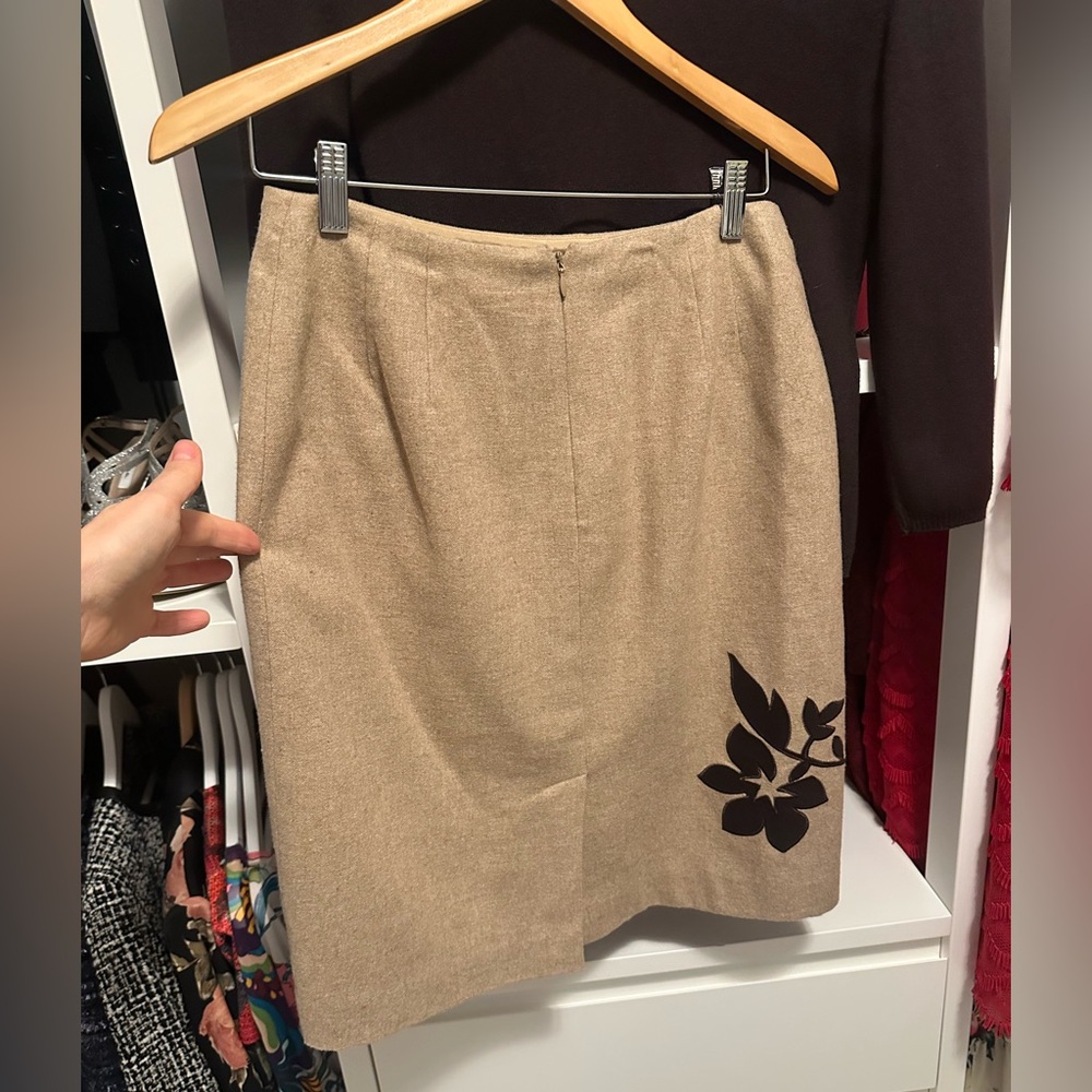 Ann Taylor LOFT Wool Skirt & Sweater Set - Picture 4 of 6